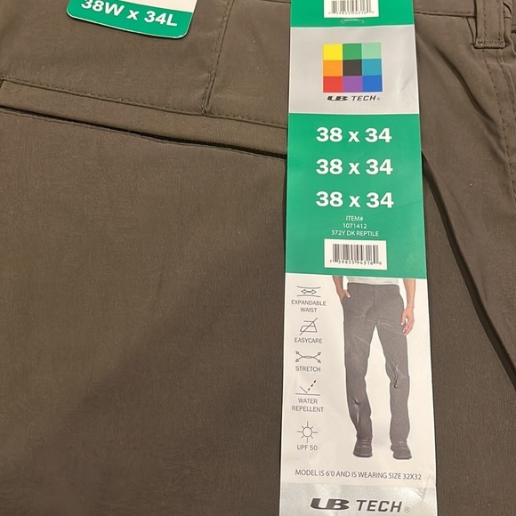 UB Tech Unionbay Men's Classic Fit
Comfort Waist Chino Pants - Picture 3 of 4